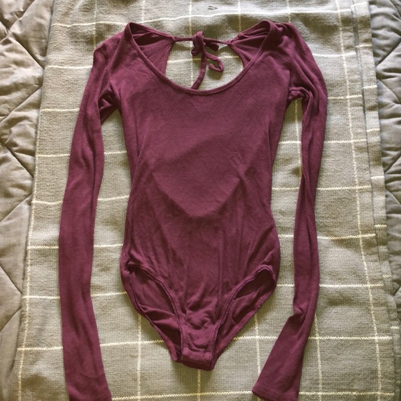 Tie back body suit - Picture 1 of 2